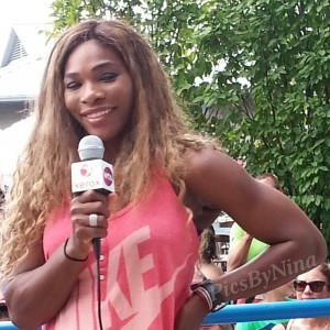 Serena at the WTA All Access 
